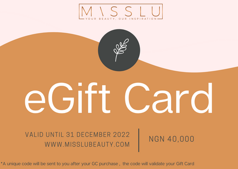 e-Gift Card NGN 40,000