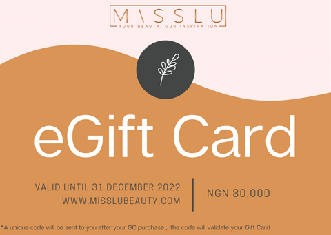 e-Gift Card NGN 30,000